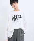 【バンヤードストーム/BARNYARDSTORM】のワイドシルエットロゴロンT / マシンウォッシャブル 人気、トレンドファッション・服の通販 founy(ファニー) ファッション Fashion レディースファッション Fashion for Women トップス・カットソー Cut & Sew Tops ロングTシャツ・Tシャツ Longline T-Shirts & Tees お家時間・ステイホーム Stay Home / At Home インナー Innerwear カーディガン Cardigan, Knitwear ロング Long, Long-Length ワイド Wide, Wide Fit 人気 Popular, Best Seller 長袖 Long Sleeve, Full Sleeve thumbnail ホワイト10|ID: prp329100004788705 ipo3291000000034752414