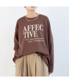 【バンヤードストーム/BARNYARDSTORM】のワイドシルエットロゴロンT / マシンウォッシャブル 人気、トレンドファッション・服の通販 founy(ファニー) ファッション Fashion レディースファッション Fashion for Women トップス・カットソー Cut & Sew Tops ロングTシャツ・Tシャツ Longline T-Shirts & Tees お家時間・ステイホーム Stay Home / At Home インナー Innerwear カーディガン Cardigan, Knitwear ロング Long, Long-Length ワイド Wide, Wide Fit 人気 Popular, Best Seller 長袖 Long Sleeve, Full Sleeve thumbnail ブラウン50|ID: prp329100004788705 ipo3291000000034752420