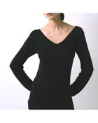 【エイチオーヴィー/H O V】のkiehtova/BACK OPEN TOPS/バックオープントップス 長袖 カットソー black|ID: prp329100004788725 ipo3291000000034752503