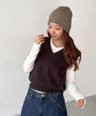 【キャナルジーン/CANAL JEAN】のEl mar(エルマール) カラーリブニットCAP 人気、トレンドファッション・服の通販 founy(ファニー) ファッション Fashion レディースファッション Fashion for Women トップス・カットソー Cut & Sew Tops ニット Knit Tops & Sweaters コンパクト Compact, Small Size スマート Smart, Elegant ロング Long, Long-Length おすすめ Recommended / Our Picks thumbnail ベージュ|ID: prp329100004788739 ipo3291000000034822216