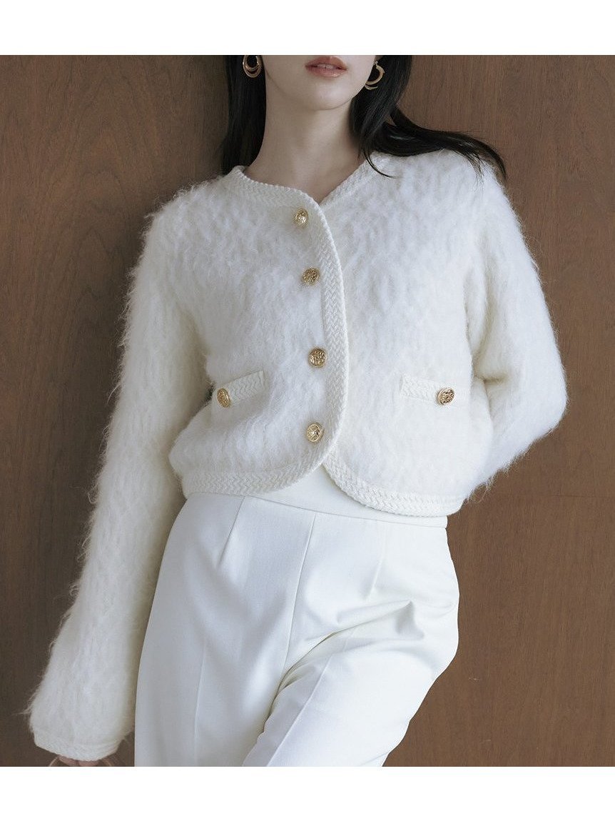 【スナイデル/SNIDEL】のファーライクフリルニットジャケット 人気、トレンドファッション・服の通販 founy(ファニー) ファッション Fashion レディースファッション Fashion for Women アウター Coat / Outerwear Collection レディースジャケット・軽アウター Jackets エレガント 上品 Elegant コンパクト Compact, Small Size 今季 This Season, Current Season シフォン Chiffon, Lightweight Fabric ジャケット Jacket, Outerwear ストレート Straight, Straight Cut スマート Smart, Elegant フェミニン Feminine, Girly フリル Frill, Ruffle ロング Long, Long-Length おすすめ Recommended / Our Picks other-1|ID: prp329100004788747 ipo3291000000034809512