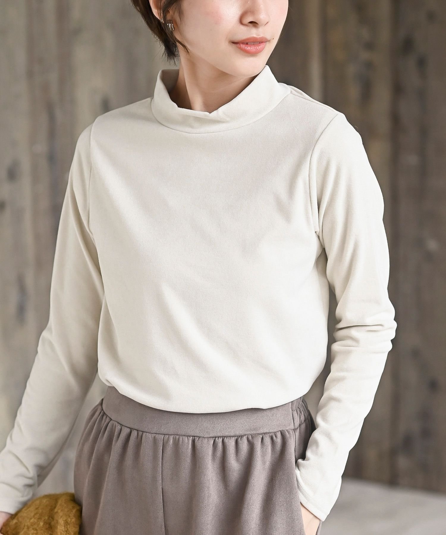 【アールピーエス/rps】の吸湿発熱加工ハイネックカットソー 人気、トレンドファッション・服の通販 founy(ファニー) ファッション Fashion レディースファッション Fashion for Women トップス・カットソー Cut & Sew Tops カットソー・ベーシックTシャツ Cut-and-Sewn Tops / Stretch Tees & Basics なめらか Smooth, Silky Texture インナー Innerwear カットソー Cut and Sewn Top コンパクト Compact, Small Size シンプル Simple, Minimal ハイネック High Neck, Mock Neck 再入荷 Restock / Back in Stock other-1|ID: prp329100004788763 ipo3291000000034774668