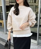 【アンドミー/andme】の天竺編み ボリューム袖 ニット トップス オートミール|ID: prp329100004788801 ipo3291000000034752826