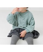 【グローバルワーク/GLOBAL WORK / KIDS】の洗えるモールケーブルプルオーバー/100-120cm展開/603722 ミント71|ID: prp329100004788875 ipo3291000000034753122