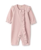 【ナルミヤ オンライン/NARUMIYA ONELINE / KIDS】のアソート前フリルカバーオール 人気、トレンドファッション・服の通販 founy(ファニー) ファッション Fashion キッズファッション Fashion for Kids おすすめ Recommended / Our Picks カットソー Cut and Sewn Top チュール Tulip, Tulip Motif フリル Frill, Ruffle ベロア Velour, Soft Velvet ポケット Pocket, Pocket Detail 無地 Plain, Solid Color thumbnail ライト ピンク|ID: prp329100004788894 ipo3291000000034913377
