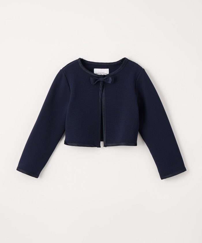 【ユナイテッドアローズ/UNITED ARROWS / KIDS】のリップル パイピング ボレロ インテリア・キッズ・メンズ・レディースファッション・服の通販 founy(ファニー) https://founy.com/ ファッション Fashion キッズファッション Fashion for Kids オケージョン Occasion Wear カットソー Cut and Sewn Top シンプル Simple, Minimal セットアップ Set-Up, Coordinated Outfit 定番 Standard, Basic Item 人気 Popular, Best Seller パイピング Piping, Trim Design フォーマル Formal, Dressy フロント Front, Front Design ボレロ Bolero, Short Cardigan リボン Ribbon, Bow レース Lace, Lace Fabric アウトレット Outlet / Clearance エレガント 上品 Elegant セレモニー Ceremony 入学式 Entrance Ceremony 卒業式 Graduation Ceremony |ID: prp329100004788908 ipo3291000000035138683