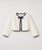 【ユナイテッドアローズ/UNITED ARROWS / KIDS】のリップル パイピング ボレロ OFF WHITE|ID: prp329100004788908 ipo3291000000035138686