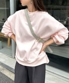 【アンドミー/andme】の裏起毛 オーバーサイズ スウェット トップス ピンク|ID: prp329100004788915 ipo3291000000034753287