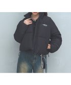 【レピピアルマリオ/repipi armario / KIDS】のエアサーマルショートブルゾン 人気、トレンドファッション・服の通販 founy(ファニー) ファッション Fashion キッズファッション Fashion for Kids ショート Short, Short Length スニーカー Sneakers, Trainers ダウン Down, Puffer デニム Denim, Jeans Material ブルゾン Blouson, Bomber Jacket ボトム Bottoms, Lower Wear ワンポイント One Point, Statement Accent 切替 Switching, Contrast Panel 厚底 Platform Shoes thumbnail ブラック09|ID: prp329100004788923 ipo3291000000034913316