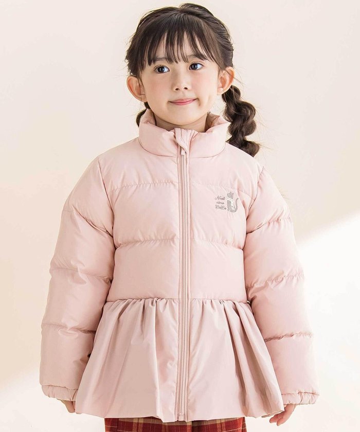 【ベベ オンライン ストア/BEBE ONLINE STORE / KIDS】のペプラム付きタフタダウンコート(90~130cm) インテリア・キッズ・メンズ・レディースファッション・服の通販 founy(ファニー) https://founy.com/ ファッション Fashion キッズファッション Fashion for Kids ギャザー Gathered, Ruffled タフタ Taffeta, Structured Fabric ダウン Down, Puffer トレンド Trend, Trending Now トレーナー Sweatshirt, Trainer ネコ Cat, Feline Motif フリル Frill, Ruffle ペプラム Peplum, Flared Hem A/W・秋冬 Autumn/Winter おすすめ Recommended / Our Picks 2025年 2025 2025-2026秋冬・A/W Autumn/Winter 2025–26 AW25–26 |ID: prp329100004788933 ipo3291000000035118008