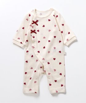 【エフオー オンラインストア/F.O.Online Store / KIDS】のワッフル総柄カバーオール 人気、トレンドファッション・服の通販 founy(ファニー) ファッション Fashion キッズファッション Fashion for Kids ギフト プレゼント Gift / Present プリント Print, Printed Pattern ベビー Baby, Babywear ロンパース Romper, Jumpsuit ワッフル Waffle, Waffle Knit |ID:prp329100004788938