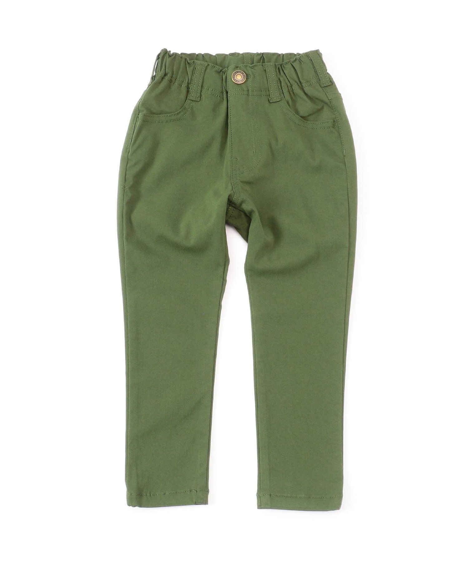 【エフオー オンラインストア/F.O.Online Store / KIDS】のらくらくスキニーパンツ 10分丈 インテリア・キッズ・メンズ・レディースファッション・服の通販 founy(ファニー) ファッション Fashion キッズファッション Fashion for Kids ボトムス Bottoms 2025年 2025 2025-2026秋冬・A/W Autumn/Winter 2025–26 AW25–26 おすすめ Recommended / Our Picks スキニー Skinny, Slim Fit ポケット Pocket, Pocket Detail カーキ|ID: prp329100004788958 ipo3291000000034779747