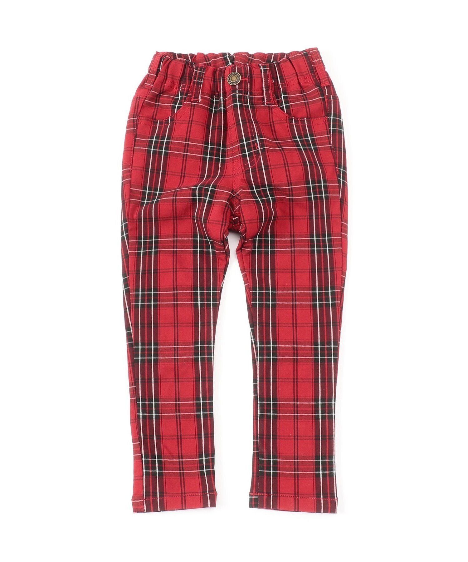 【エフオー オンラインストア/F.O.Online Store / KIDS】のらくらくスキニーパンツ 10分丈 インテリア・キッズ・メンズ・レディースファッション・服の通販 founy(ファニー) ファッション Fashion キッズファッション Fashion for Kids ボトムス Bottoms 2025年 2025 2025-2026秋冬・A/W Autumn/Winter 2025–26 AW25–26 おすすめ Recommended / Our Picks スキニー Skinny, Slim Fit ポケット Pocket, Pocket Detail レッド|ID: prp329100004788958 ipo3291000000034779759