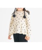 【エフオー オンラインストア/F.O.Online Store / KIDS】の肩リボンペプラムトレーナー 花柄|ID: prp329100004788965 ipo3291000000034753494