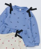 【エフオー オンラインストア/F.O.Online Store / KIDS】の肩リボンペプラムトレーナー サックス|ID: prp329100004788965 ipo3291000000034753503