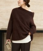 【プラージュ/Plage】のFur Off Neck ニット 人気、トレンドファッション・服の通販 founy(ファニー) ファッション Fashion レディースファッション Fashion for Women トップス・カットソー Cut & Sew Tops ニット Knit Tops & Sweaters ショルダー Shoulder, Shoulder Strap デコルテ Décolleté, Neckline デニム Denim, Jeans Material thumbnail ブラウン|ID: prp329100004788992 ipo3291000000034907202
