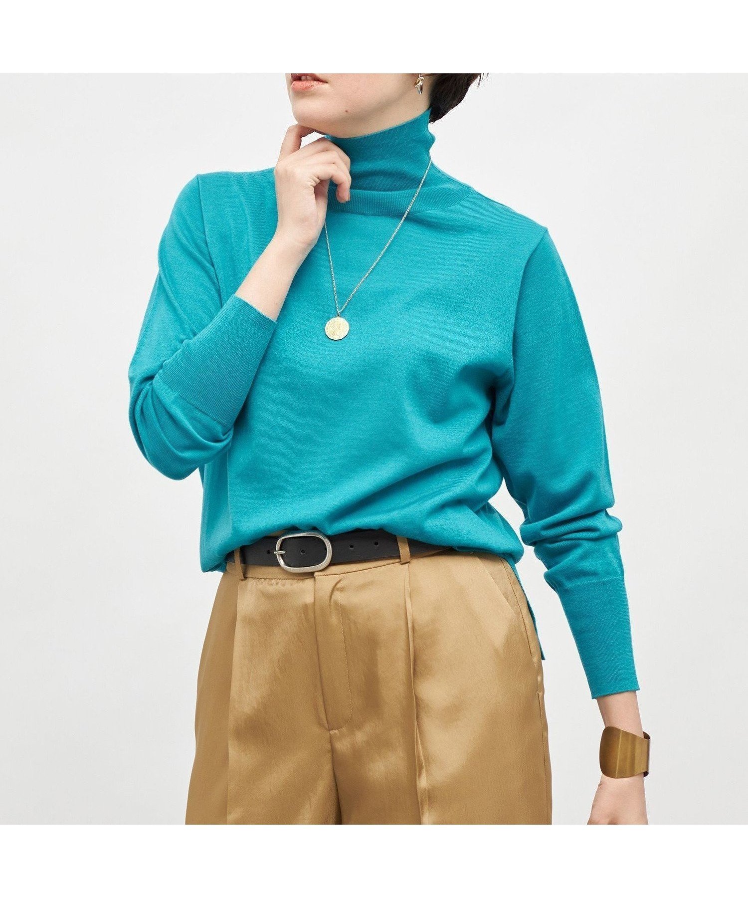 【ノーリーズ/NOLLEY'S】の《手洗い可能》《アンサンブル対応》18G天竺ハイネックプルオーバーニット インテリア・キッズ・メンズ・レディースファッション・服の通販 founy(ファニー) ファッション Fashion レディースファッション Fashion for Women トップス・カットソー Cut & Sew Tops ニット Knit Tops & Sweaters アンサンブルニット Knit Ensembles & Twin Sets カジュアルプルオーバー・ニットトップス Pullovers & Knit Tops / Casual Pullovers アンサンブル Ensemble Set イエロー Yellow カーディガン Cardigan, Knitwear ドレープ Drape, Draping Fabric ベビー Baby, Babywear ベーシック Basic, Essential おすすめ Recommended / Our Picks 2025年 2025 2025-2026秋冬・A/W Autumn/Winter 2025–26 AW25–26 ミントグリーン|ID: prp329100004788995 ipo3291000000034928285