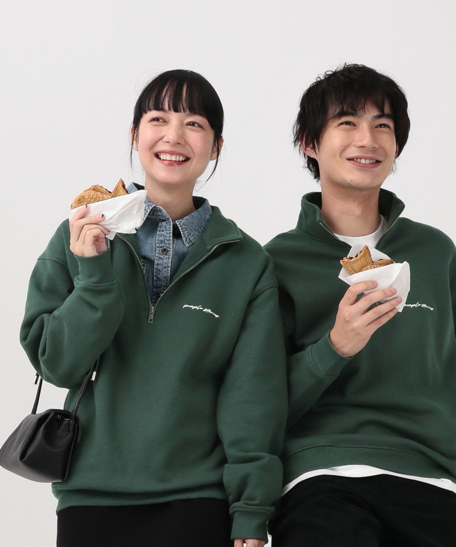 【グローバルワーク/GLOBAL WORK】のソフトタッチスウェット/裏起毛/ハーフジップ/606878 人気、トレンドファッション・服の通販 founy(ファニー) 　ファッション　Fashion　レディースファッション　Fashion for Women　トップス・カットソー　Cut & Sew Tops　レディースパーカー・カジュアルフーディー　Casual Hoodies & Sweatshirts　スウェット・クルーネックトップス　Sweatshirts & Crewnecks / Relaxed Fit Sweat Tops　おすすめ　Recommended / Our Picks　スウェット / スエット　Sweatshirt, Sweatwear　スラックス　Slacks, Dress Pants　デニム　Denim, Jeans Material　トレンド　Trend, Trending Now　リラックス　Relax, Relaxed Fit　ワイド　Wide, Wide Fit　 other-1|ID: prp329100004789003 ipo3291000000034927378