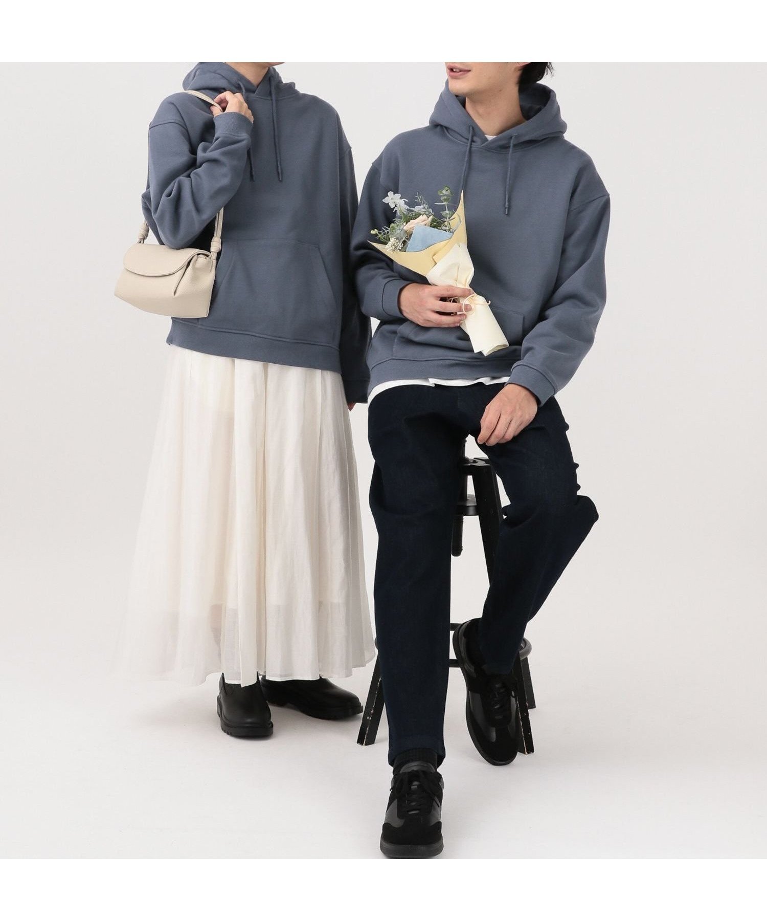 【グローバルワーク/GLOBAL WORK】のソフトタッチスウェット/裏起毛/パーカー/606346 インテリア・キッズ・メンズ・レディースファッション・服の通販 founy(ファニー) ファッション Fashion レディースファッション Fashion for Women トップス・カットソー Cut & Sew Tops レディースパーカー・カジュアルフーディー Casual Hoodies & Sweatshirts スウェット・クルーネックトップス Sweatshirts & Crewnecks / Relaxed Fit Sweat Tops おすすめ Recommended / Our Picks シンプル Simple, Minimal スラックス Slacks, Dress Pants デニム Denim, Jeans Material パーカー Hoodie, Parka リラックス Relax, Relaxed Fit ワイド Wide, Wide Fit ブルー80|ID: prp329100004789005 ipo3291000000034896404