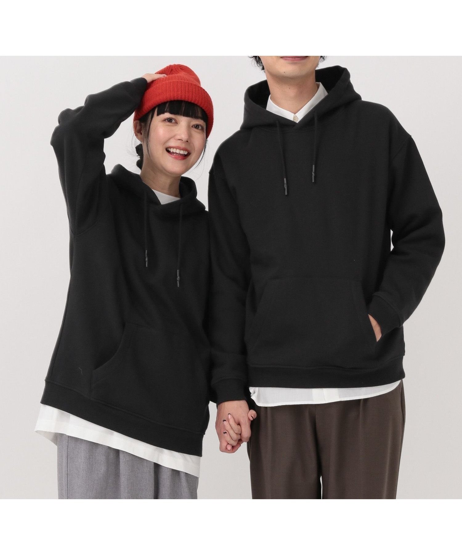 【グローバルワーク/GLOBAL WORK】のソフトタッチスウェット/裏起毛/パーカー/606346 インテリア・キッズ・メンズ・レディースファッション・服の通販 founy(ファニー) ファッション Fashion レディースファッション Fashion for Women トップス・カットソー Cut & Sew Tops レディースパーカー・カジュアルフーディー Casual Hoodies & Sweatshirts スウェット・クルーネックトップス Sweatshirts & Crewnecks / Relaxed Fit Sweat Tops おすすめ Recommended / Our Picks シンプル Simple, Minimal スラックス Slacks, Dress Pants デニム Denim, Jeans Material パーカー Hoodie, Parka リラックス Relax, Relaxed Fit ワイド Wide, Wide Fit ブラック09|ID: prp329100004789005 ipo3291000000034896405