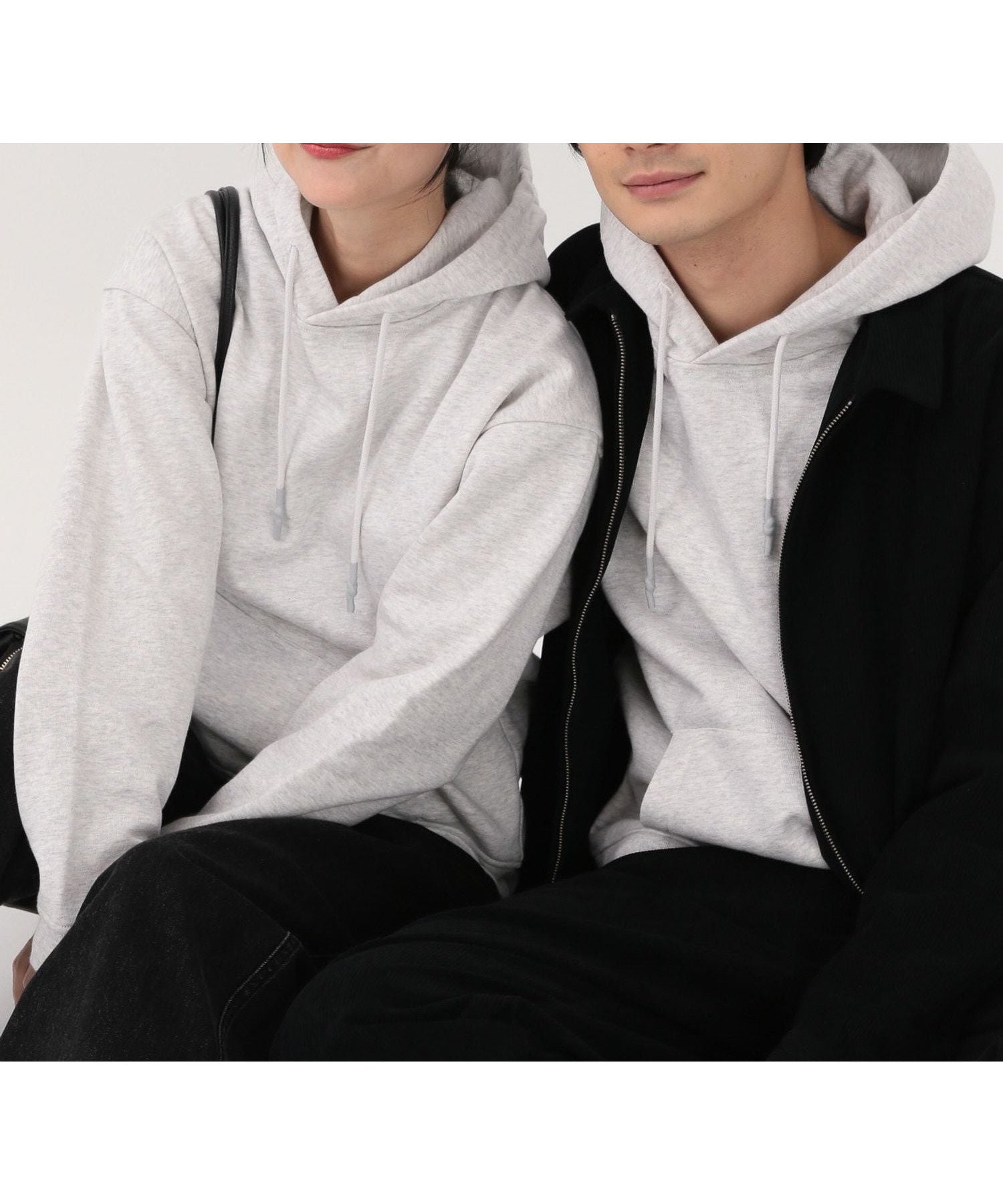 【グローバルワーク/GLOBAL WORK】のソフトタッチスウェット/裏起毛/パーカー/606346 インテリア・キッズ・メンズ・レディースファッション・服の通販 founy(ファニー) ファッション Fashion レディースファッション Fashion for Women トップス・カットソー Cut & Sew Tops レディースパーカー・カジュアルフーディー Casual Hoodies & Sweatshirts スウェット・クルーネックトップス Sweatshirts & Crewnecks / Relaxed Fit Sweat Tops おすすめ Recommended / Our Picks シンプル Simple, Minimal スラックス Slacks, Dress Pants デニム Denim, Jeans Material パーカー Hoodie, Parka リラックス Relax, Relaxed Fit ワイド Wide, Wide Fit 杢グレー15|ID: prp329100004789005 ipo3291000000034896406