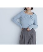 【ナチュラル ビューティー ベーシック/NATURAL BEAUTY BASIC】のツイストラメリブニット 人気、トレンドファッション・服の通販 founy(ファニー) ファッション Fashion レディースファッション Fashion for Women トップス・カットソー Cut & Sew Tops ニット Knit Tops & Sweaters ツイスト Tweed, Tweed Fabric thumbnail ブルー|ID: prp329100004789016 ipo3291000000035188249