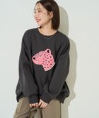 【フリークスストア/FREAK'S STORE】のレオパード サガラ刺繍 パール 裏起毛 スウェット【限定展開】 25AW 人気、トレンドファッション・服の通販 founy(ファニー) ファッション Fashion レディースファッション Fashion for Women トップス・カットソー Cut & Sew Tops レディースパーカー・カジュアルフーディー Casual Hoodies & Sweatshirts スウェット・クルーネックトップス Sweatshirts & Crewnecks / Relaxed Fit Sweat Tops 2025年 2025 2025-2026秋冬・A/W Autumn/Winter 2025–26 AW25–26 冬 Winter / This Winter おすすめ Recommended / Our Picks シンプル Simple, Minimal スウェット / スエット Sweatshirt, Sweatwear タイトスカート Pencil Skirt, Tight Skirt バランス Balance, Style Balance パール Pearl, Pearl Accent ベーシック Basic, Essential モチーフ Motif, Design Theme リラックス Relax, Relaxed Fit レオパード Leopard, Animal Print ワイド Wide, Wide Fit A/W・秋冬 Autumn/Winter thumbnail ブラック|ID: prp329100004789018 ipo3291000000035246578