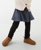 【デビロック/devirock / KIDS】のRICH WARM 裏シャギー 両側ポケット付 10分丈 無地 スカッツ ボトムス スカート 25AW デニム風ネイビー|ID: prp329100004789027 ipo3291000000034774290