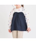 【エフオー オンラインストア/F.O.Online Store / KIDS】のワッフルドッキングフレアトップス デニム|ID: prp329100004789042 ipo3291000000034753852