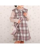 【ベベ オンライン ストア/BEBE ONLINE STORE / KIDS】の【お揃い】ビッグリボン襟ジャンパースカート(80~130cm) ピンク系|ID: prp329100004789055 ipo3291000000035094434