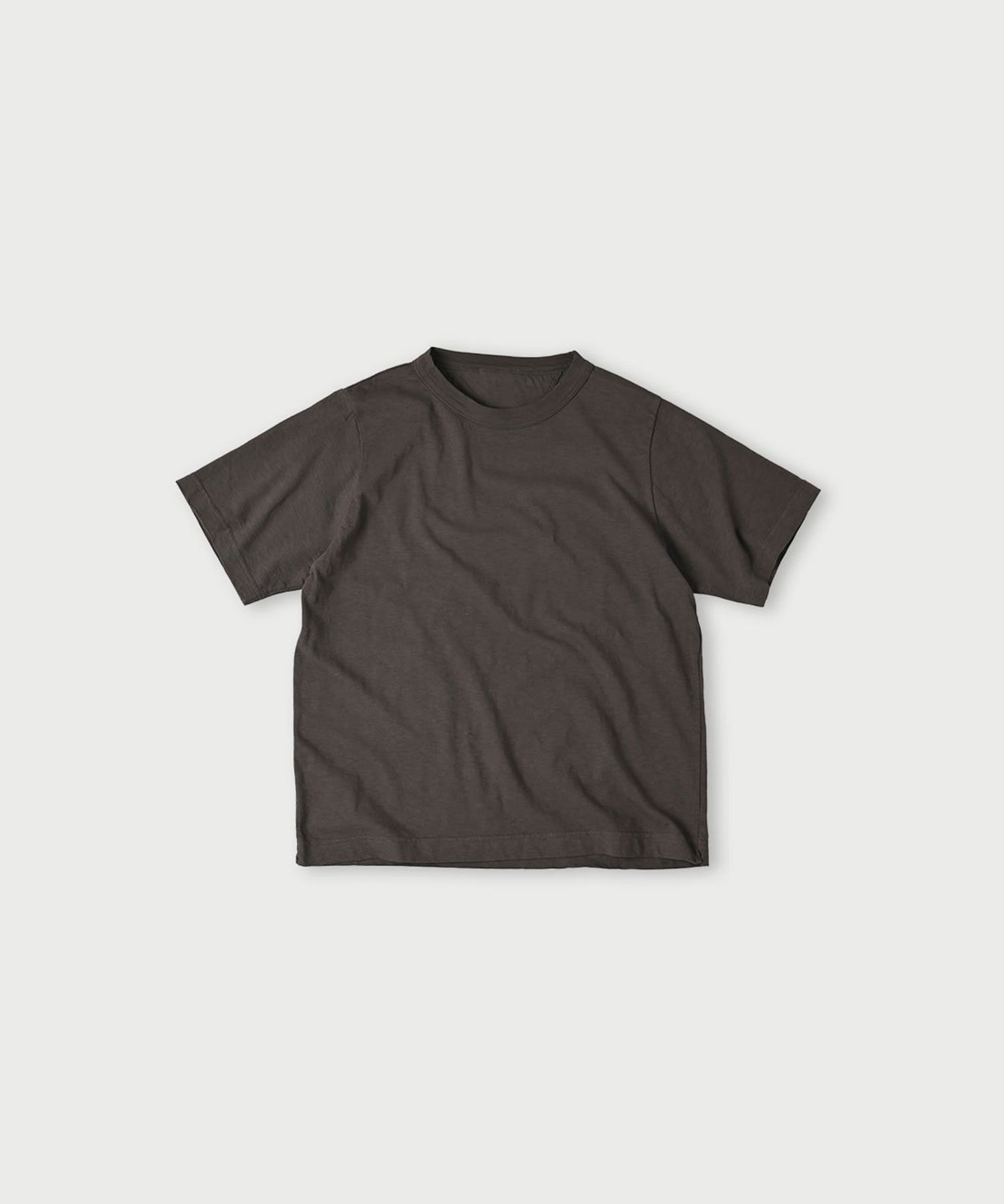 【フォーティファイブ アール/45R】の天竺の90845星半袖Tシャツ インテリア・キッズ・メンズ・レディースファッション・服の通販 founy(ファニー) 　ファッション　Fashion　レディースファッション　Fashion for Women　トップス・カットソー　Cut & Sew Tops　シャツ・ブラウス・オフィスカジュアル　Elegant Blouses & Button-Ups　ロングTシャツ・Tシャツ　Longline T-Shirts & Tees　なめらか　Smooth, Silky Texture　インナー　Innerwear　コンパクト　Compact, Small Size　エレガント 上品　Elegant　半袖　Short Sleeve, Half Sleeve　こげ茶|ID: prp329100004789065 ipo3291000000035220610