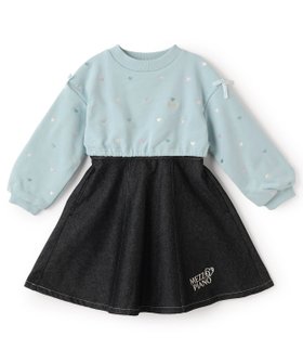 【ナルミヤ オンライン/NARUMIYA ONELINE / KIDS】の【人気商品再入荷】【直営店で取り扱い無し】プチハート刺しゅう ドッキングワンピース 人気、トレンドファッション・服の通販 founy(ファニー) ファッション Fashion キッズファッション Fashion for Kids ワンピース Dresses おすすめ Recommended / Our Picks トレンド Trend, Trending Now トレーナー Sweatshirt, Trainer ドッキング Docking, Mixed Material バランス Balance, Style Balance ポケット Pocket, Pocket Detail 人気 Popular, Best Seller 再入荷 Restock / Back in Stock A/W・秋冬 Autumn/Winter |ID:prp329100004789073