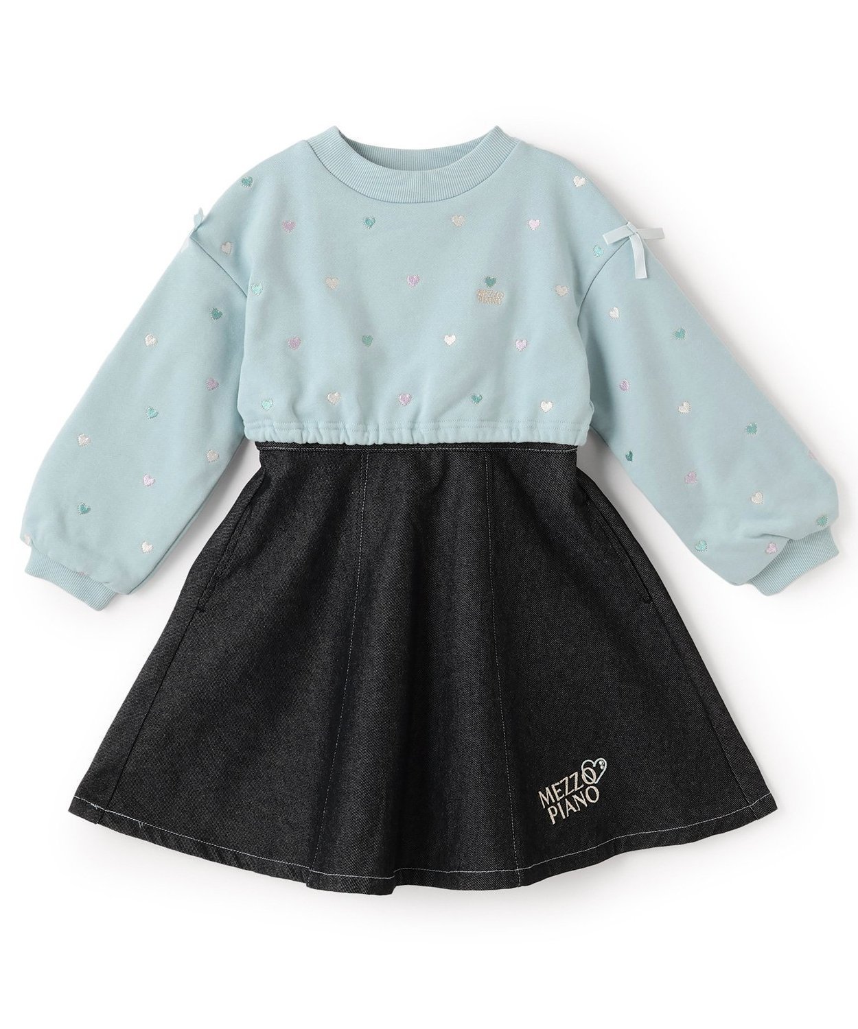 【ナルミヤ オンライン/NARUMIYA ONELINE / KIDS】の【人気商品再入荷】【直営店で取り扱い無し】プチハート刺しゅう ドッキングワンピース 人気、トレンドファッション・服の通販 founy(ファニー) ファッション Fashion キッズファッション Fashion for Kids ワンピース Dresses おすすめ Recommended / Our Picks トレンド Trend, Trending Now トレーナー Sweatshirt, Trainer ドッキング Docking, Mixed Material バランス Balance, Style Balance ポケット Pocket, Pocket Detail 人気 Popular, Best Seller 再入荷 Restock / Back in Stock A/W・秋冬 Autumn/Winter other-1|ID: prp329100004789073 ipo3291000000035015821