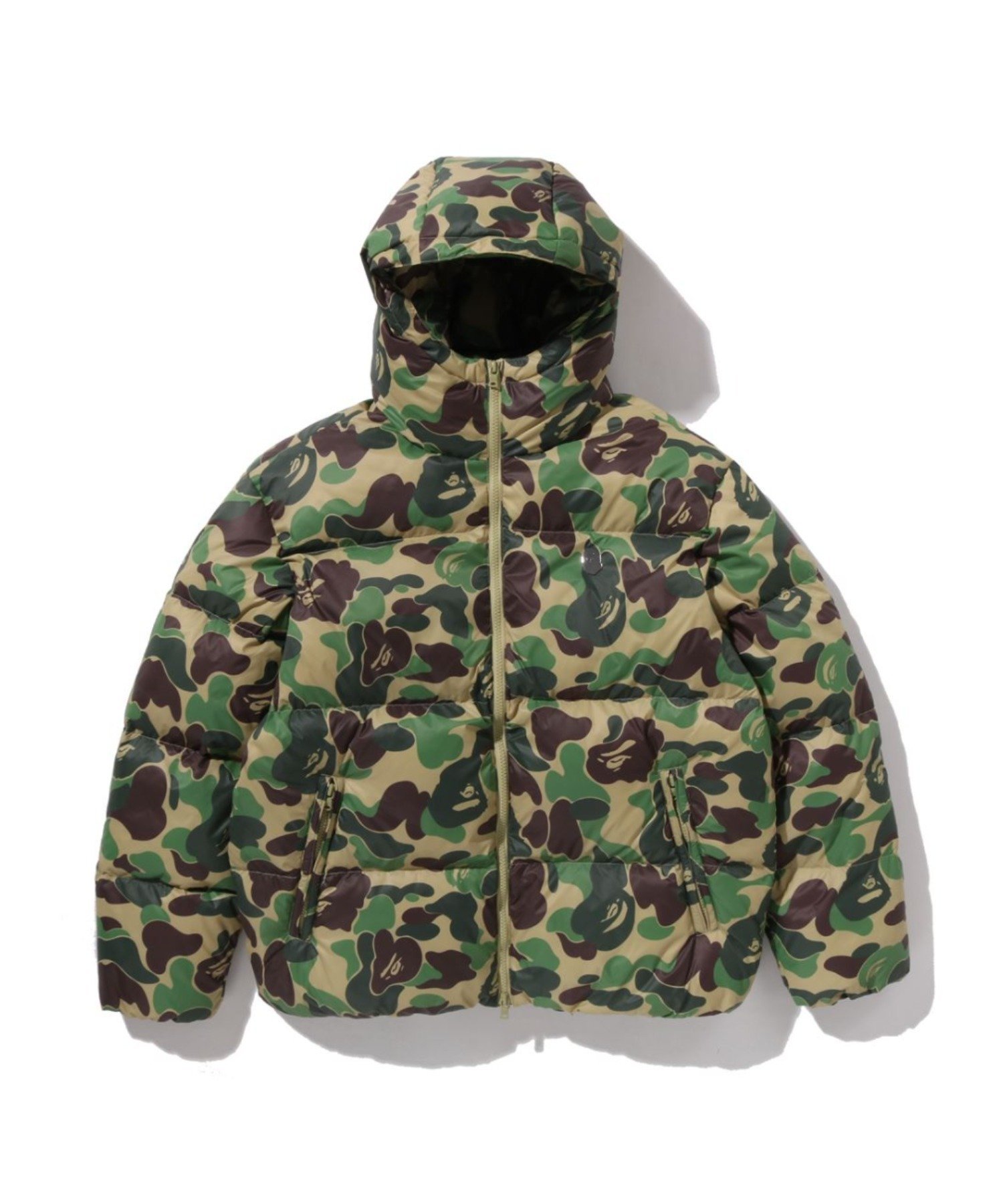 【ア ベイシング エイプ/A BATHING APE】のABC CAMO DOWN JACKET インテリア・キッズ・メンズ・レディースファッション・服の通販 founy(ファニー) 　ファッション　Fashion　レディースファッション　Fashion for Women　アウター　Coat / Outerwear Collection　レディースジャケット・軽アウター　Jackets　ジャケット　Jacket, Outerwear　ダウン　Down, Puffer　GREEN|ID: prp329100004789099 ipo3291000000034878969