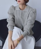 【ガール/GIRL】のタックスリーブ 襟付き ニット プルオーバー GREGE|ID: prp329100004789114 ipo3291000000034754120