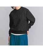 【ユナイテッドアローズ/UNITED ARROWS】のボタニカルジャガード プルオーバー 人気、トレンドファッション・服の通販 founy(ファニー) ファッション Fashion レディースファッション Fashion for Women トップス・カットソー Cut & Sew Tops カジュアルプルオーバー・ニットトップス Pullovers & Knit Tops / Casual Pullovers キルト Quilt, Quilted Fabric シンプル Simple, Minimal ジャカード/ジャガード Jacquard, Woven Pattern トレンド Trend, Trending Now ボトム Bottoms, Lower Wear モチーフ Motif, Design Theme ループ Loop, Loop Knit アウトレット Outlet / Clearance thumbnail BLACK|ID: prp329100004789141 ipo3291000000034869323
