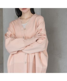 【アパートバイローリーズ/apart by lowrys】の【WEB限定】スポンジニットBIGカーディガン 人気、トレンドファッション・服の通販 founy(ファニー) ファッション Fashion レディースファッション Fashion for Women トップス・カットソー Cut & Sew Tops ニット Knit Tops & Sweaters カーディガン・羽織り Layered Style Cardigans おすすめ Recommended / Our Picks インナー Innerwear カーディガン Cardigan, Knitwear キャミソール Camisole, Spaghetti Strap Top タンク Tank Top, Sleeveless Top ポケット Pocket, Pocket Detail 秋 Autumn 羽織 Haori, Light Jacket |ID:prp329100004789150