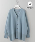 【アパートバイローリーズ/apart by lowrys】の【WEB限定】スポンジニットBIGカーディガン 人気、トレンドファッション・服の通販 founy(ファニー) ファッション Fashion レディースファッション Fashion for Women トップス・カットソー Cut & Sew Tops ニット Knit Tops & Sweaters カーディガン・羽織り Layered Style Cardigans おすすめ Recommended / Our Picks インナー Innerwear カーディガン Cardigan, Knitwear キャミソール Camisole, Spaghetti Strap Top タンク Tank Top, Sleeveless Top ポケット Pocket, Pocket Detail 秋 Autumn 羽織 Haori, Light Jacket thumbnail ライトブルー82|ID: prp329100004789150 ipo3291000000035038781