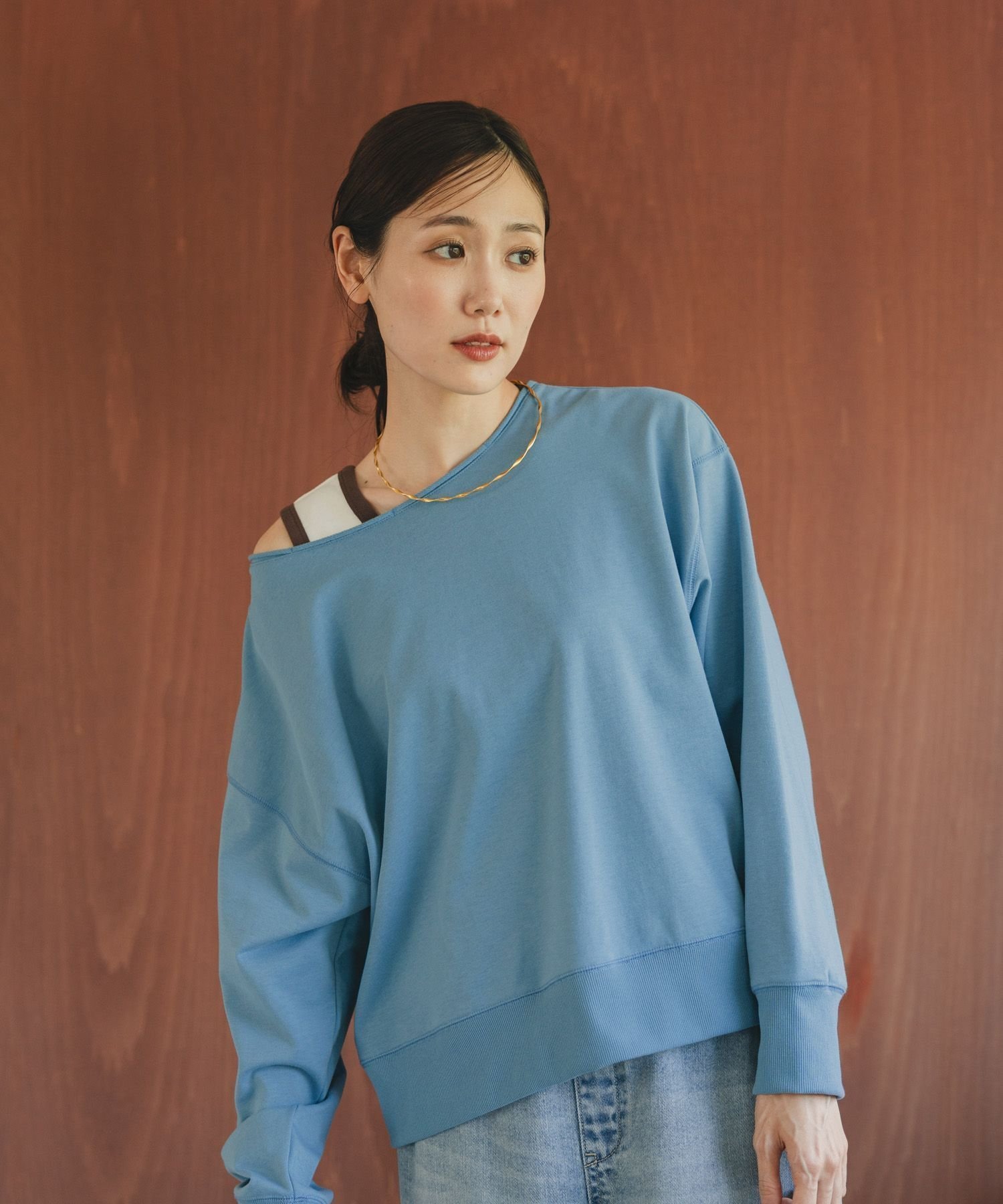 【グローバルワーク/GLOBAL WORK】の乾きやすいミニ裏毛カラープルオーバー/580946 人気、トレンドファッション・服の通販 founy(ファニー) 　ファッション　Fashion　レディースファッション　Fashion for Women　トップス・カットソー　Cut & Sew Tops　カジュアルプルオーバー・ニットトップス　Pullovers & Knit Tops / Casual Pullovers　おすすめ　Recommended / Our Picks　カラフル　Colorful Design　デニム　Denim, Jeans Material　ボトム　Bottoms, Lower Wear　 other-1|ID: prp329100004789157 ipo3291000000034754309