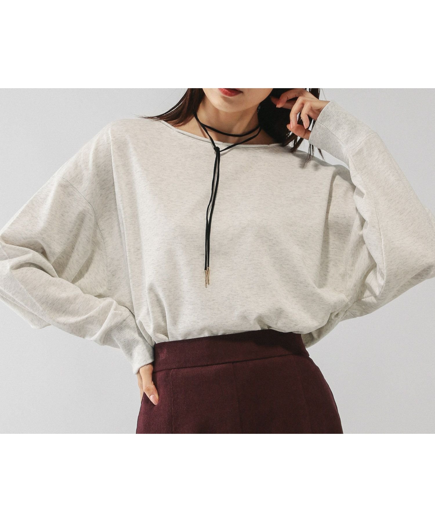 【グローバルワーク/GLOBAL WORK】の乾きやすいミニ裏毛カラープルオーバー/580946 インテリア・キッズ・メンズ・レディースファッション・服の通販 founy(ファニー) 　ファッション　Fashion　レディースファッション　Fashion for Women　トップス・カットソー　Cut & Sew Tops　カジュアルプルオーバー・ニットトップス　Pullovers & Knit Tops / Casual Pullovers　おすすめ　Recommended / Our Picks　カラフル　Colorful Design　デニム　Denim, Jeans Material　ボトム　Bottoms, Lower Wear　杢グレー12|ID: prp329100004789157 ipo3291000000034754311