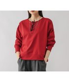 【グローバルワーク/GLOBAL WORK】の乾きやすいミニ裏毛カラープルオーバー/580946 レッド35|ID: prp329100004789157 ipo3291000000034754314