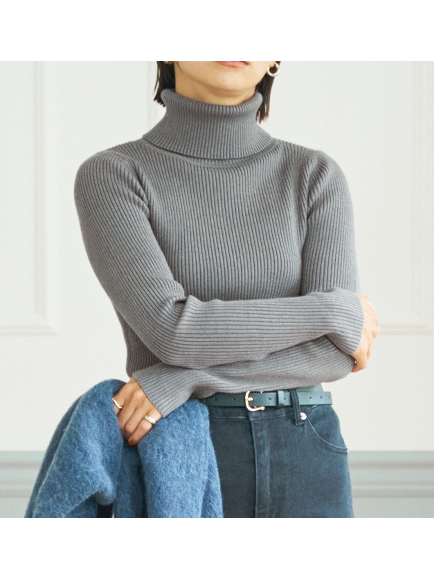 【コカ/COCA】の【新色追加】極上タートルニット インテリア・キッズ・メンズ・レディースファッション・服の通販 founy(ファニー) ファッション Fashion レディースファッション Fashion for Women トップス・カットソー Cut & Sew Tops ニット Knit Tops & Sweaters インナー Innerwear ウォッシャブル Machine Washable 洗える Machine Washable シンプル Simple, Minimal ジャケット Jacket, Outerwear ジャンスカ Jumper Skirt, Pinafore Dress ストレッチ Stretch, Stretchy Fabric タートル Turtleneck, Turtle Collar タートルネック Turtleneck, High Neck デニム Denim, Jeans Material 定番 Standard, Basic Item なめらか Smooth, Silky Texture ハイネック High Neck, Mock Neck フィット Fit, Slim Fit フェミニン Feminine, Girly ポケット Pocket, Pocket Detail リブニット Rib Knit, Ribbed Knit ワイド Wide, Wide Fit エレガント 上品 Elegant 2025年 2025 2025-2026秋冬・A/W Autumn/Winter 2025–26 AW25–26 Gray|ID: prp329100004789161 ipo3291000000034754342