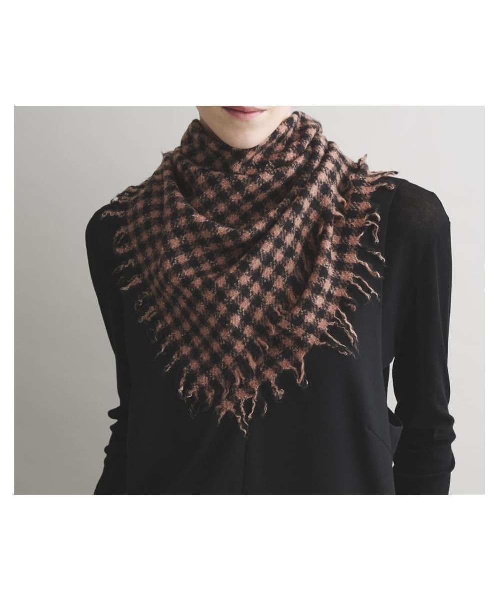 【ファリエロ サルティ/FALIERO SARTI】のパオレット インテリア・キッズ・メンズ・レディースファッション・服の通販 founy(ファニー) ファッション Fashion レディースファッション Fashion for Women イタリア Italy クラシック Classic, Timeless Style コンパクト Compact, Small Size シルク Silk, 100% Silk チェック Check, Plaid, Tartan フリンジ Fringe, Tassel 97252 / キャメル|ID: prp329100004789174 ipo3291000000035195238