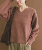 【アイテムズアーバンリサーチ/ITEMS URBAN RESEARCH】のラクーンキーネックニット PNK|ID: prp329100004789184 ipo3291000000034754432