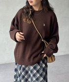 【シーピーシーエム/CPCM】の【U.S. POLO ASSN.】クルーネックニット ブラウン|ID: prp329100004789204 ipo3291000000034919254