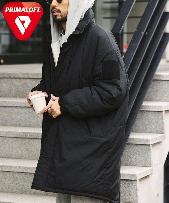 【フリークスストア/FREAK'S STORE】のHIGH LOFT JACKET PRIMALOFT MONSTER COAT 25AW インテリア・キッズ・メンズ・レディースファッション・服の通販 founy(ファニー) 　ファッション　Fashion　メンズファッション　Fashion for Men　アウター　Men's Coats Outerwear　インナー　Innerwear　カーゴパンツ　Cargo Pants, Utility Pants　今季　This Season, Current Season　軽量　Lightweight, Ultra Light　スウェット / スエット　Sweatshirt, Sweatwear　スキニー　Skinny, Slim Fit　スニーカー　Sneakers, Trainers　ダウン　Down, Puffer　バランス　Balance, Style Balance　パターン　Pattern, Design Print　モックネック　Mock Neck, Short Turtleneck　ワイド　Wide, Wide Fit　A/W・秋冬　Autumn/Winter　冬　Winter / This Winter　おすすめ　Recommended / Our Picks　エレガント 上品　Elegant　2025年　2025　2025-2026秋冬・A/W　Autumn/Winter 2025–26 AW25–26　ブラック|ID: prp329100004789219 ipo3291000000034879898