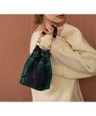 【ビショップ/Bshop】のELY WOOL CHECK 人気、トレンドファッション・服の通販 founy(ファニー) ファッション Fashion レディースファッション Fashion for Women アウトドア Outdoor Clothing キャンバス Canvas, Canvas Fabric 巾着 Drawstring Bag, Kinchaku ショルダー Shoulder, Shoulder Strap チェック Check, Plaid, Tartan チャーム Charm, Pendant ハンド Hand, Handmade パターン Pattern, Design Print ラップ Wrap, Wrap Design thumbnail GREEN系1|ID: prp329100004789237 ipo3291000000034901711