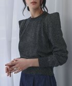 【ガール/GIRL】のパワーショルダー ラメニット プルオーバー 人気、トレンドファッション・服の通販 founy(ファニー) ファッション Fashion レディースファッション Fashion for Women トップス・カットソー Cut & Sew Tops ニット Knit Tops & Sweaters カジュアルプルオーバー・ニットトップス Pullovers & Knit Tops / Casual Pullovers エレガント 上品 Elegant ショルダー Shoulder, Shoulder Strap シンプル Simple, Minimal ジャケット Jacket, Outerwear スリーブ Sleeve, Long Sleeve / Short Sleeve ハイネック High Neck, Mock Neck フィット Fit, Slim Fit 再入荷 Restock / Back in Stock ビジネス 仕事 通勤 Business / Work / Commuting thumbnail BK|ID: prp329100004789266 ipo3291000000035019884