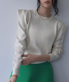 【ガール/GIRL】のパワーショルダー ラメニット プルオーバー 人気、トレンドファッション・服の通販 founy(ファニー) ファッション Fashion レディースファッション Fashion for Women トップス・カットソー Cut & Sew Tops ニット Knit Tops & Sweaters カジュアルプルオーバー・ニットトップス Pullovers & Knit Tops / Casual Pullovers エレガント 上品 Elegant ショルダー Shoulder, Shoulder Strap シンプル Simple, Minimal ジャケット Jacket, Outerwear スリーブ Sleeve, Long Sleeve / Short Sleeve ハイネック High Neck, Mock Neck フィット Fit, Slim Fit 再入荷 Restock / Back in Stock ビジネス 仕事 通勤 Business / Work / Commuting thumbnail OWH|ID: prp329100004789266 ipo3291000000035019887