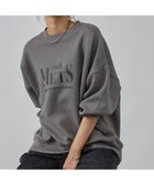 【アバハウスマヴィ/abahouse mavie】のシルキーダンボールロゴプルオーバー 人気、トレンドファッション・服の通販 founy(ファニー) ファッション Fashion レディースファッション Fashion for Women トップス・カットソー Cut & Sew Tops カジュアルプルオーバー・ニットトップス Pullovers & Knit Tops / Casual Pullovers スウェット / スエット Sweatshirt, Sweatwear バランス Balance, Style Balance フロント Front, Front Design 人気 Popular, Best Seller 定番 Standard, Basic Item thumbnail チャコールグレー|ID: prp329100004789296 ipo3291000000035012900